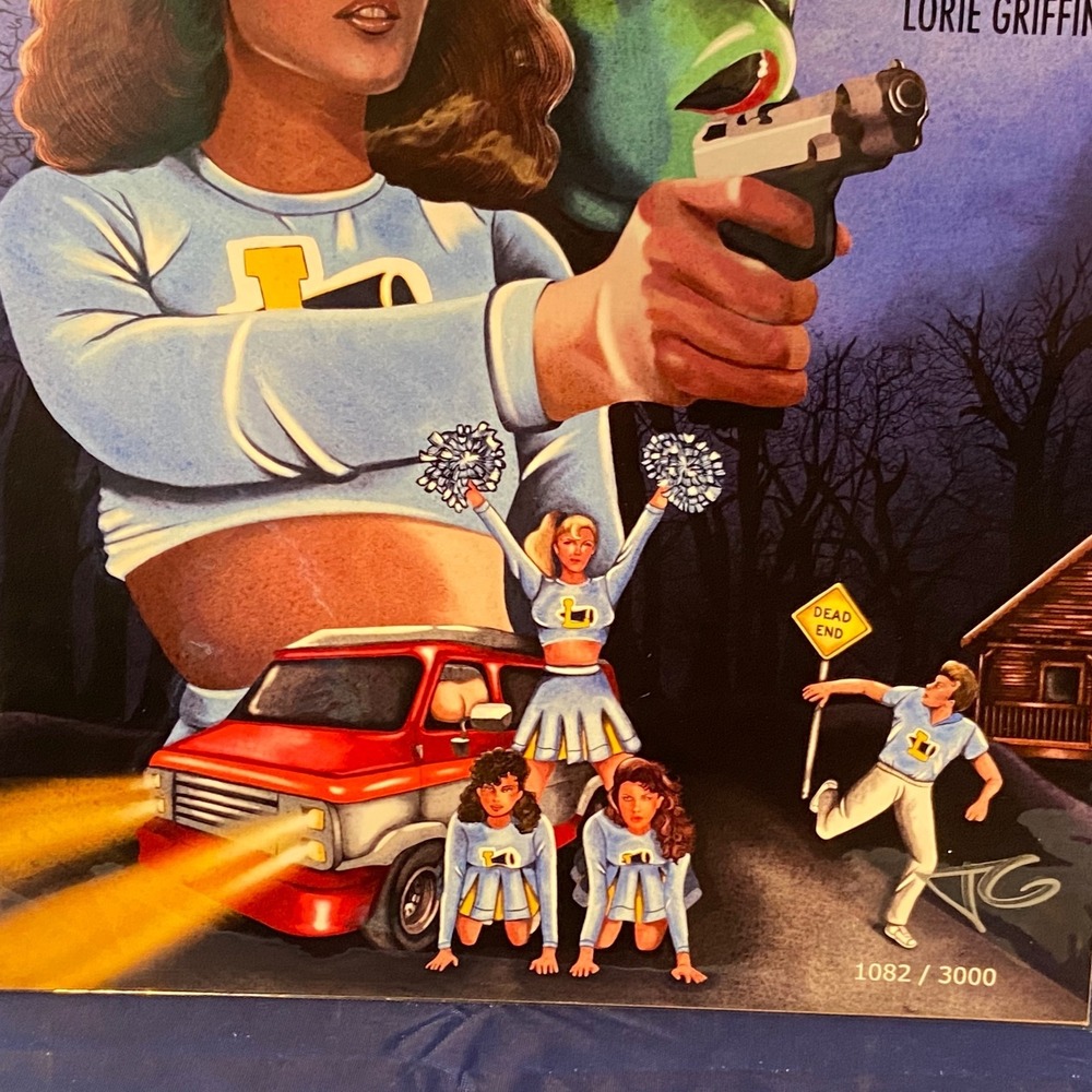 Cheerleader Camp Fan Art Print 8 x 10 Bam Horror W/COA 1082/3000 Tatum Gargiulo - Picture 3 of 5